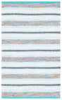 Safavieh Montauk 2'-0" x 3'-0" Rug in Turquoise / Ivory