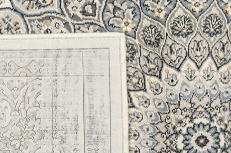 Dynamic Rugs Ancient Garden 57090 Cream / Grey Rugs - Corner