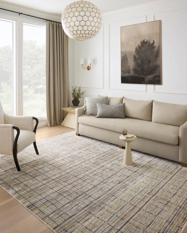 Loloi Soho Soh-04 Pebble/Charcoal Rug - room scene 1