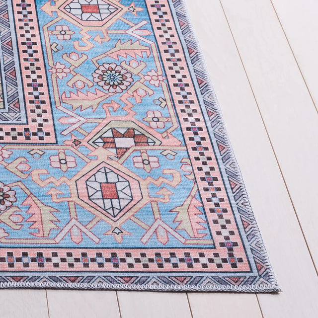 Safavieh Arizona 4'-0" x 6'-0" Rug in Rust / Blue