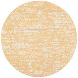 Safavieh Courtyard 6'-7" x 6'-7" Rug in Gold / Ivory