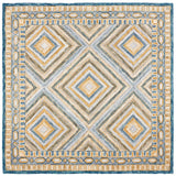 Safavieh Aspen 7'-0" x 7'-0" Rug in Navy / Gold