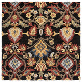 Safavieh Blossom 6'-0" x 6'-0" Rug in Charcoal / Multi