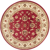 Safavieh Lyndhurst 5'-3" x 5'-3" Rug in Red / Ivory