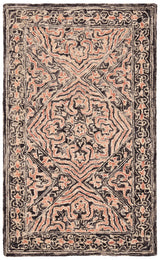 Safavieh Trace 3'-0" x 5'-0" Rug in Black / Red