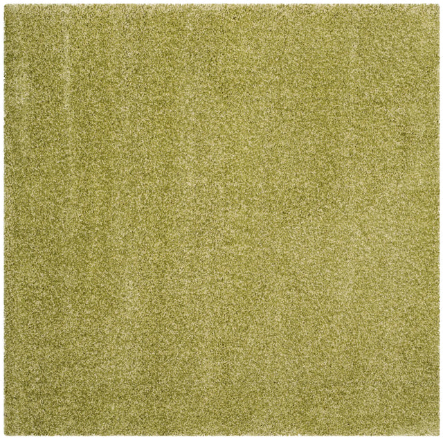 Safavieh Santa Monica Shag 6'-7" x 6'-7" Rug in Green
