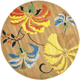 Safavieh Soho 6'-0" x 6'-0" Rug in Brown / Multi