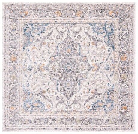 Safavieh Olympia 6'-0" x 6'-0" Rug in Grey / Ivory
