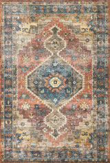 Loloi Skye Sky-11 Rust/Blue Rugs - main flat