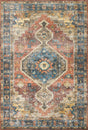 Loloi Skye Sky-11 Rust/Blue Rugs - main flat
