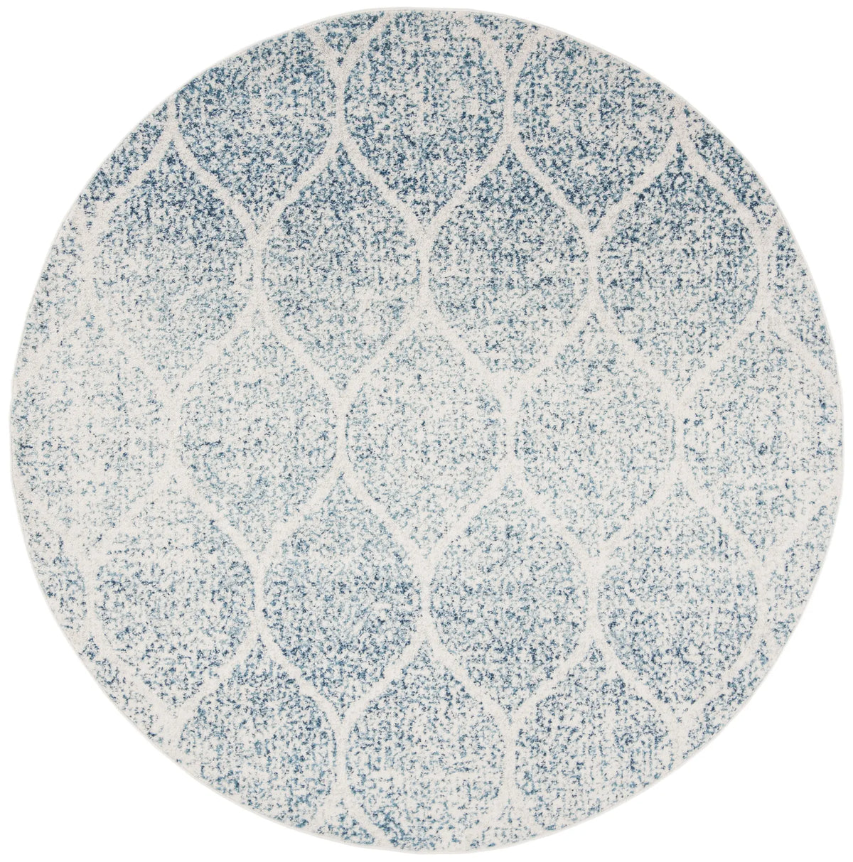 Safavieh Madison 5'-3" x 5'-3" Rug in Cream / Turquoise
