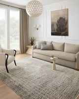 Loloi Soho Soh-05 Charcoal/Multi Rug - room scene 1