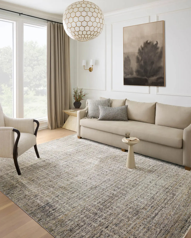 Loloi Soho Soh-05 Charcoal/Multi Rug - room scene 1