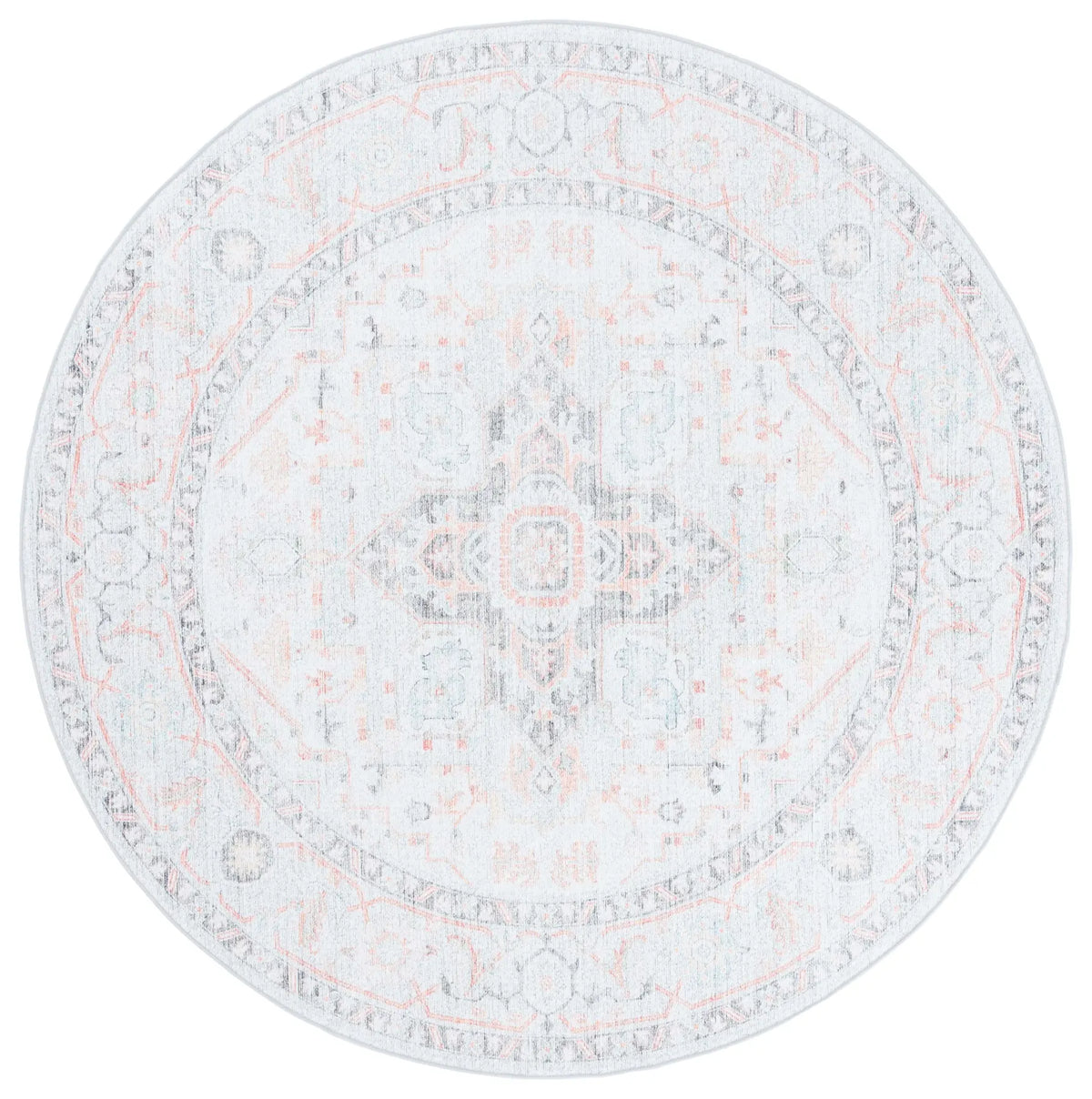 Safavieh Arizona 6'-0" x 6'-0" Rug in Light Grey / Light Green