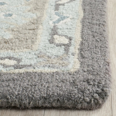 Safavieh Blossom 10'-0" x 14'-0" Rug in Dark Grey / Light Brown