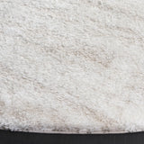 Safavieh Tahoe Shag 6'-7" x 6'-7" Rug in Ivory / Beige