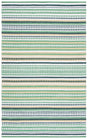 Safavieh Montauk 4'-0" x 6'-0" Rug in Green / Ivory