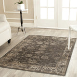 Safavieh Vintage 4'-0" x 5'-7" Rug in Soft Anthracite