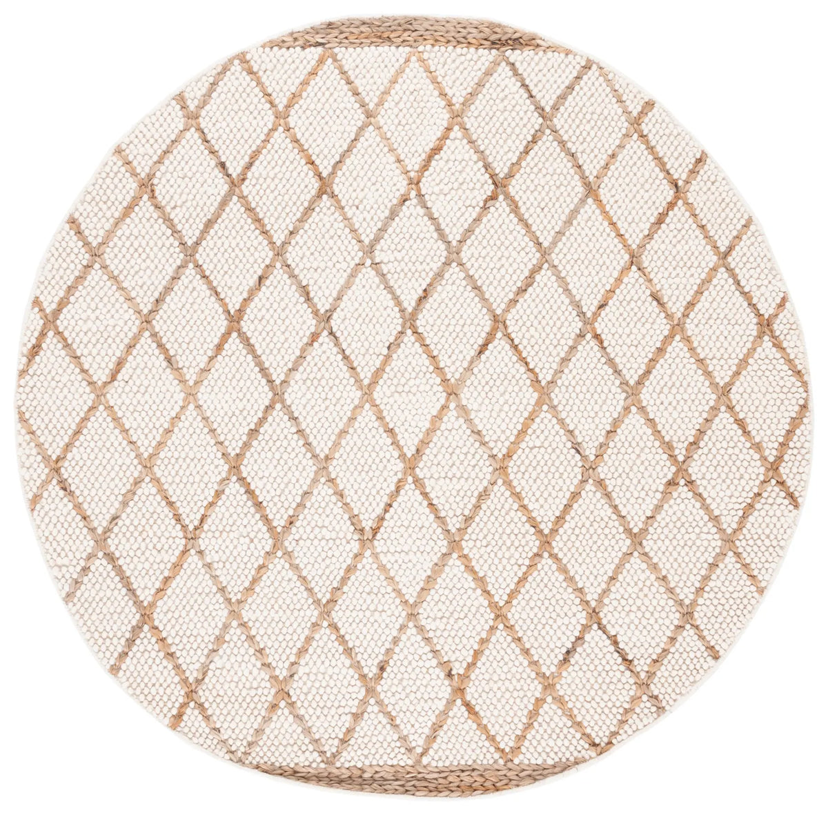 Safavieh Natura 6'-0" x 6'-0" Rug in Ivory / Natural