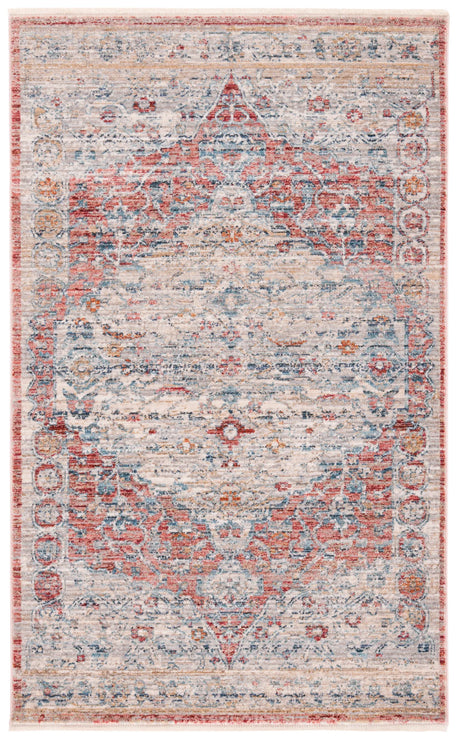 Safavieh Kenitra 600 3'-0" x 5'-0" Rug in Pink / Grey