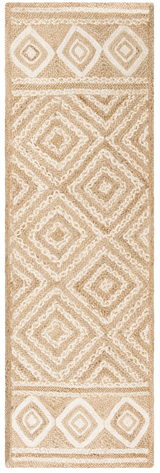 Safavieh Natural Fiber 2'-6" x 10'-0" Rug in Natural / Ivory