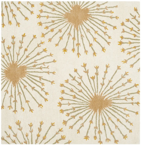 Safavieh Bella 5'-0" x 5'-0" Rug in Beige / Gold