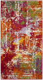 Safavieh Watercolor 2'-7" x 5'-0" Rug in Orange / Green