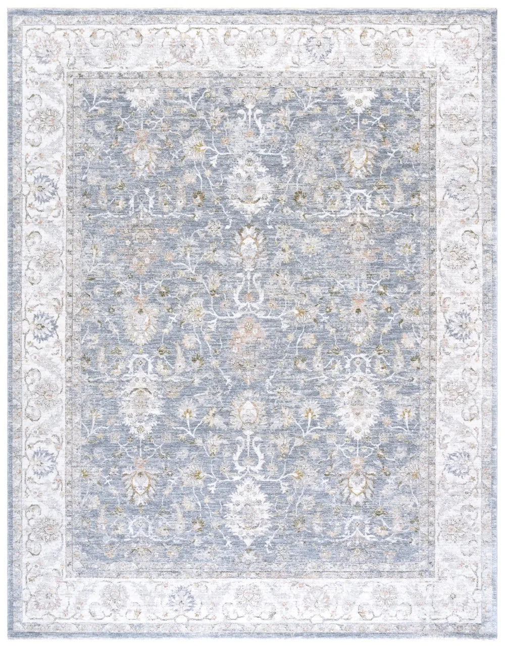 Safavieh Martha Stewart April 8'-0" x 10'-0" Rug in Ivory / Blue