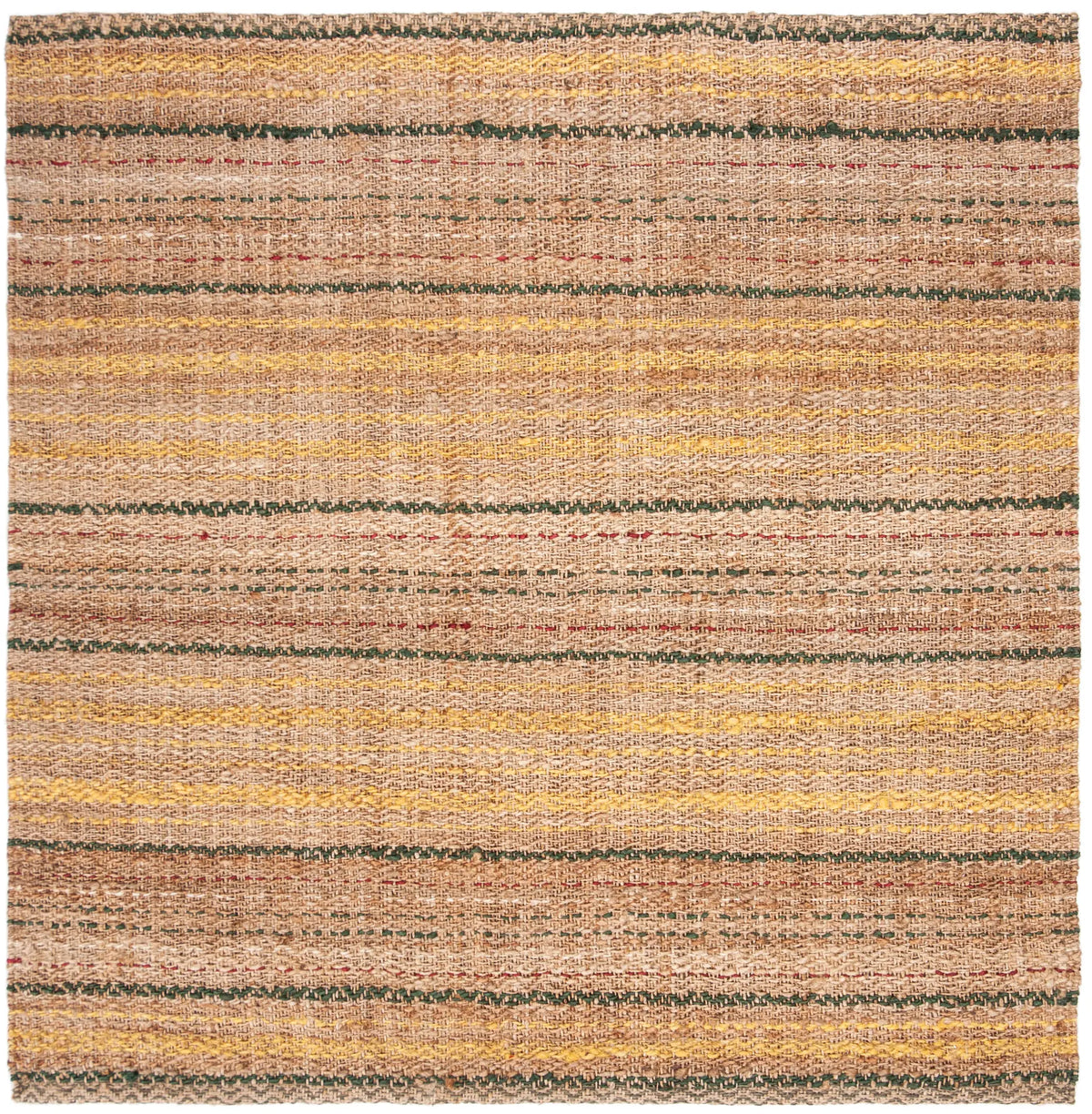 Safavieh Natural Fiber 6'-0" x 6'-0" Rug in Natural / Gold
