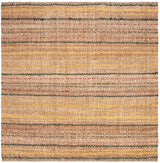 Safavieh Natural Fiber 6'-0" x 6'-0" Rug in Natural / Gold
