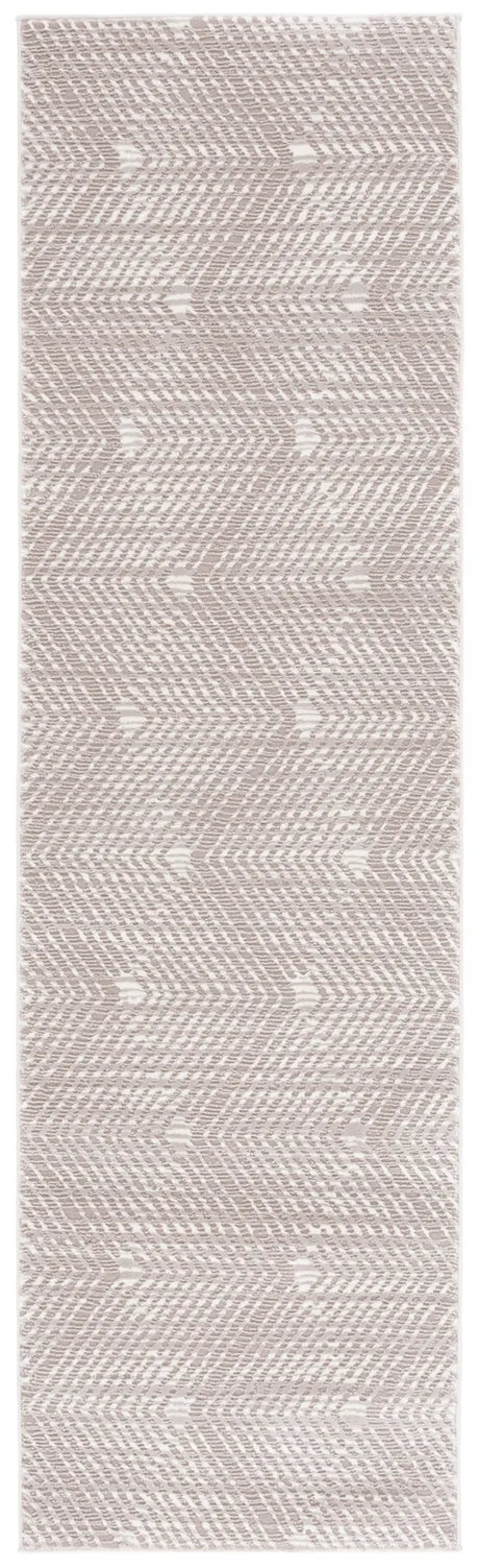 Safavieh Revive 2'-3" x 8'-0" Rug in Taupe / Ivory