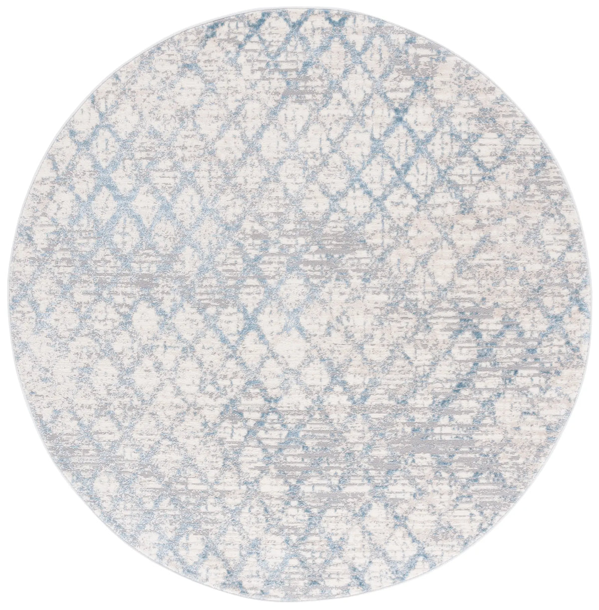 Safavieh Lagoon 6'-7" x 6'-7" Rug in Blue / Ivory