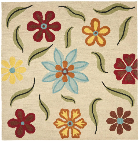 Safavieh Blossom 6'-0" x 6'-0" Rug in Beige / Multi