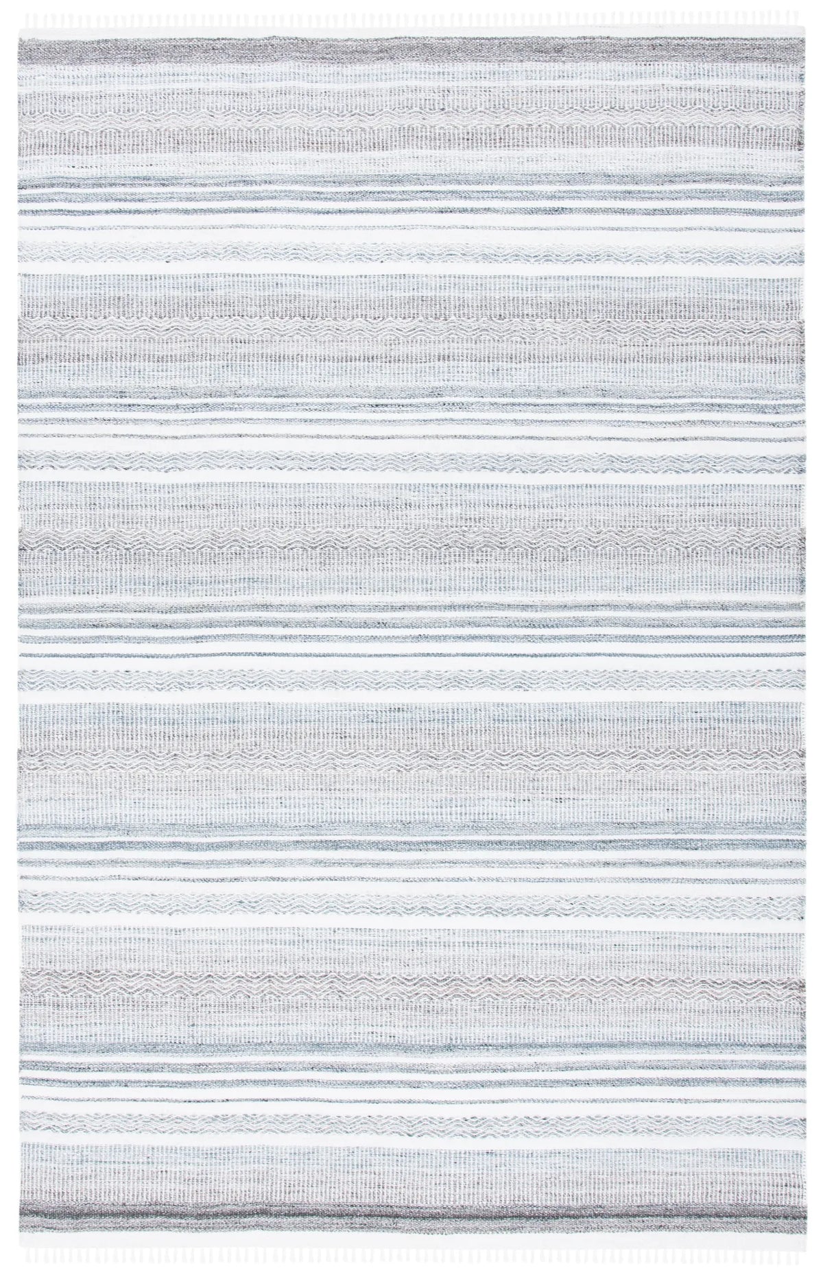 Safavieh Kilim 4'-0" x 6'-0" Rug in Ivory / Grey
