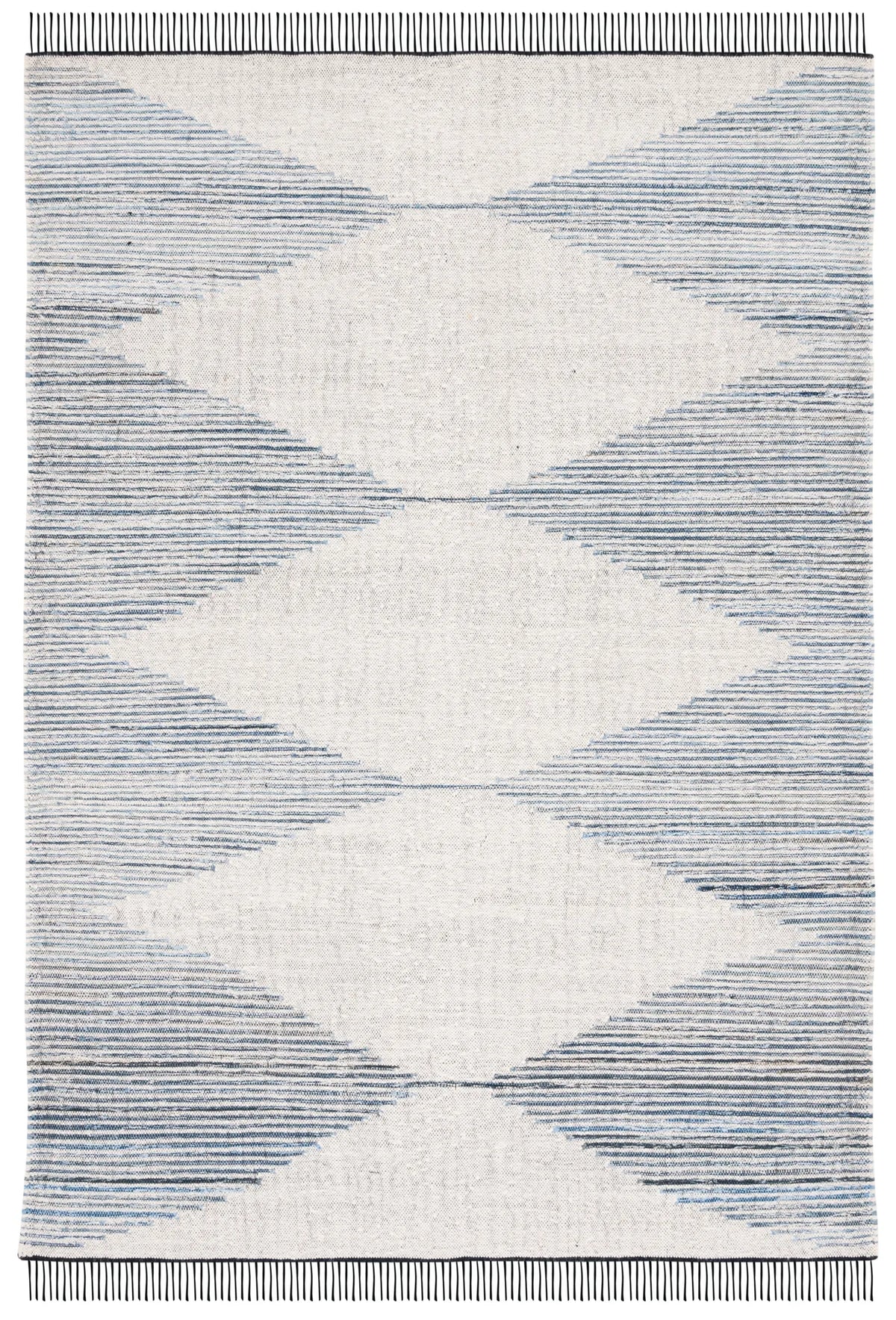 Safavieh Kilim 4'-0" x 6'-0" Rug in Blue / Ivory