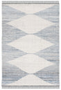 Safavieh Kilim 4'-0" x 6'-0" Rug in Blue / Ivory