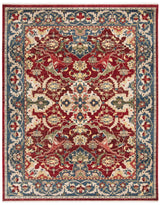 Safavieh Kashan 10'-0" x 14'-0" Rug in Red / Blue