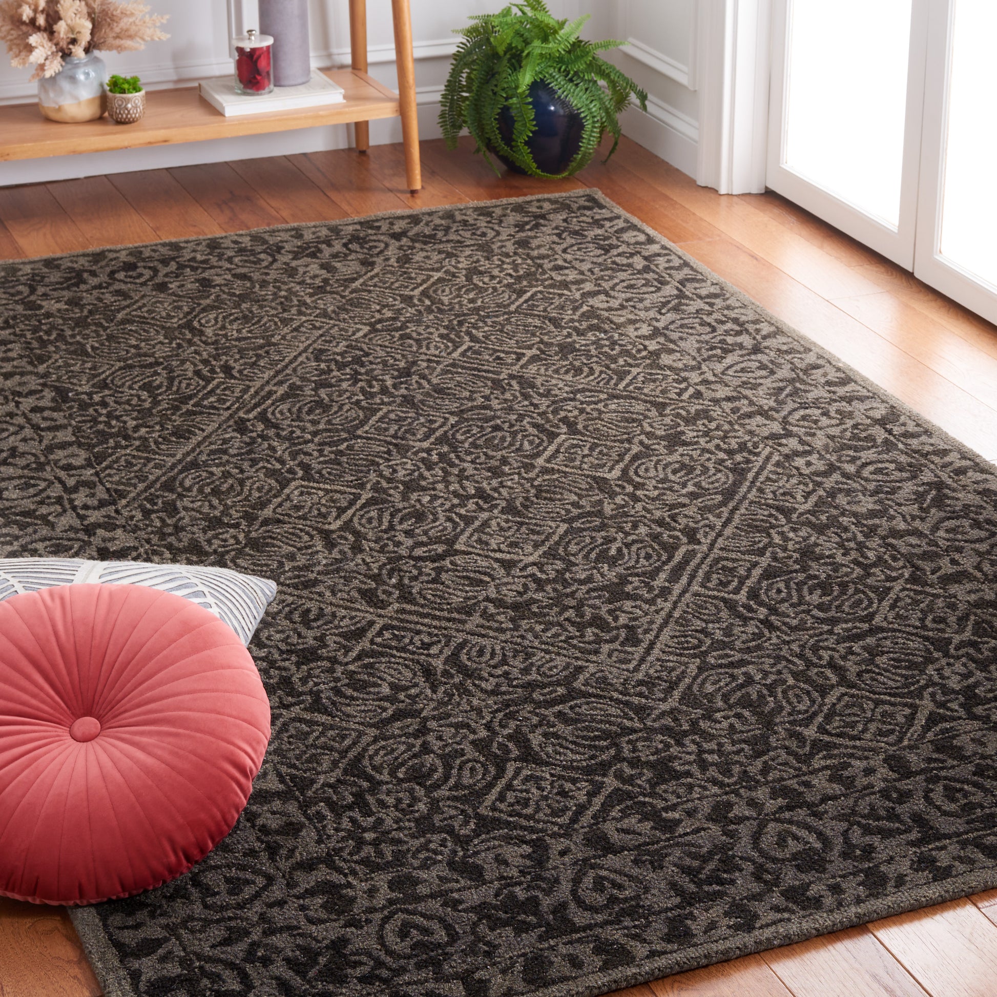 Safavieh Dip Dye Ddy151H Dark Grey Area Rug