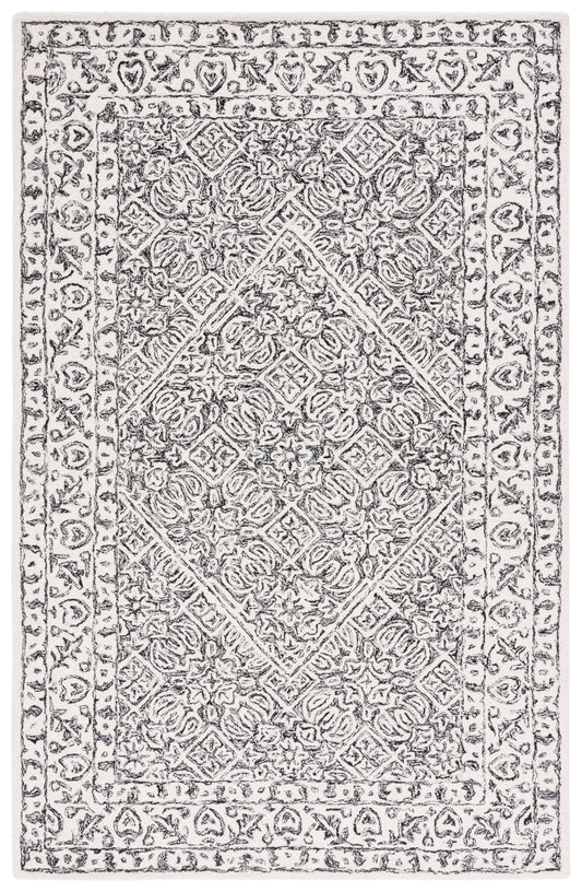 Safavieh Dip Dye Ddy151Z Ivory/Black Area Rug