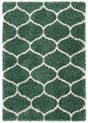Safavieh Hudson Shag 4'-0" x 6'-0" Rug in Light Green / Ivory