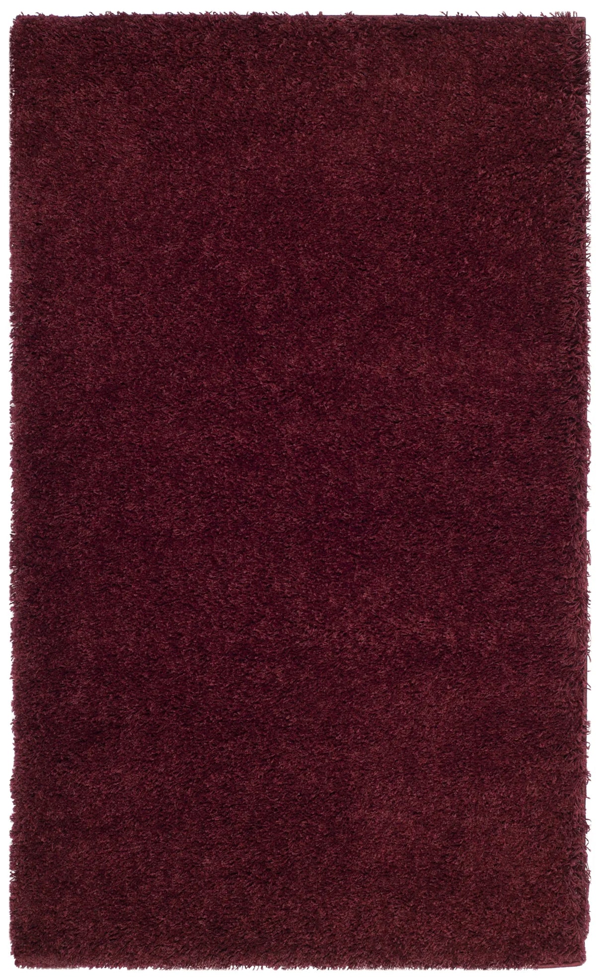 Safavieh Sgl-Laguna Shag 3'-0" x 5'-0" Rug in Maroon