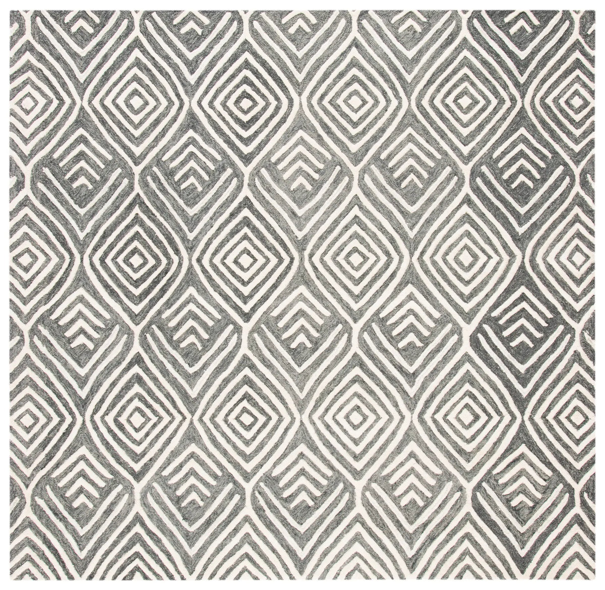 Safavieh Blossom 6'-0" x 6'-0" Rug in Ivory / Grey