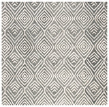 Safavieh Blossom 6'-0" x 6'-0" Rug in Ivory / Grey