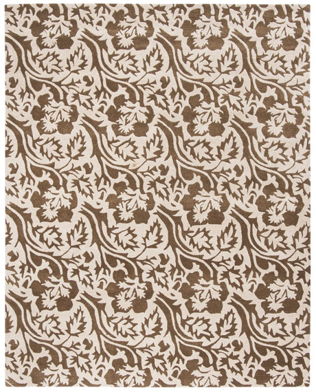 Safavieh Soho 7'-6" x 9'-6" Rug in Brown / Ivory