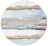 Safavieh Aria 6'-5" x 6'-5" Rug in Ivory / Light Blue
