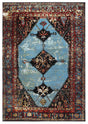 Safavieh Vintage Hamadan 4'-0" x 6'-0" Rug in Red / Light Blue