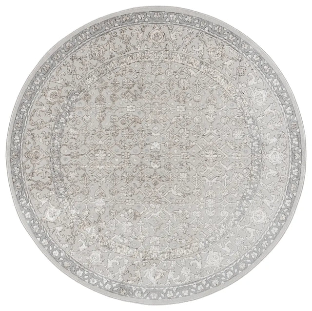 Safavieh Spectrum 6'-7" x 6'-7" Rug in Grey / Ivory