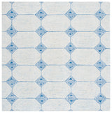 Safavieh Abstract 6'-0" x 6'-0" Rug in Ivory / Blue