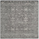 Safavieh Evoke 5'-3" x 5'-3" Rug in Grey / Ivory
