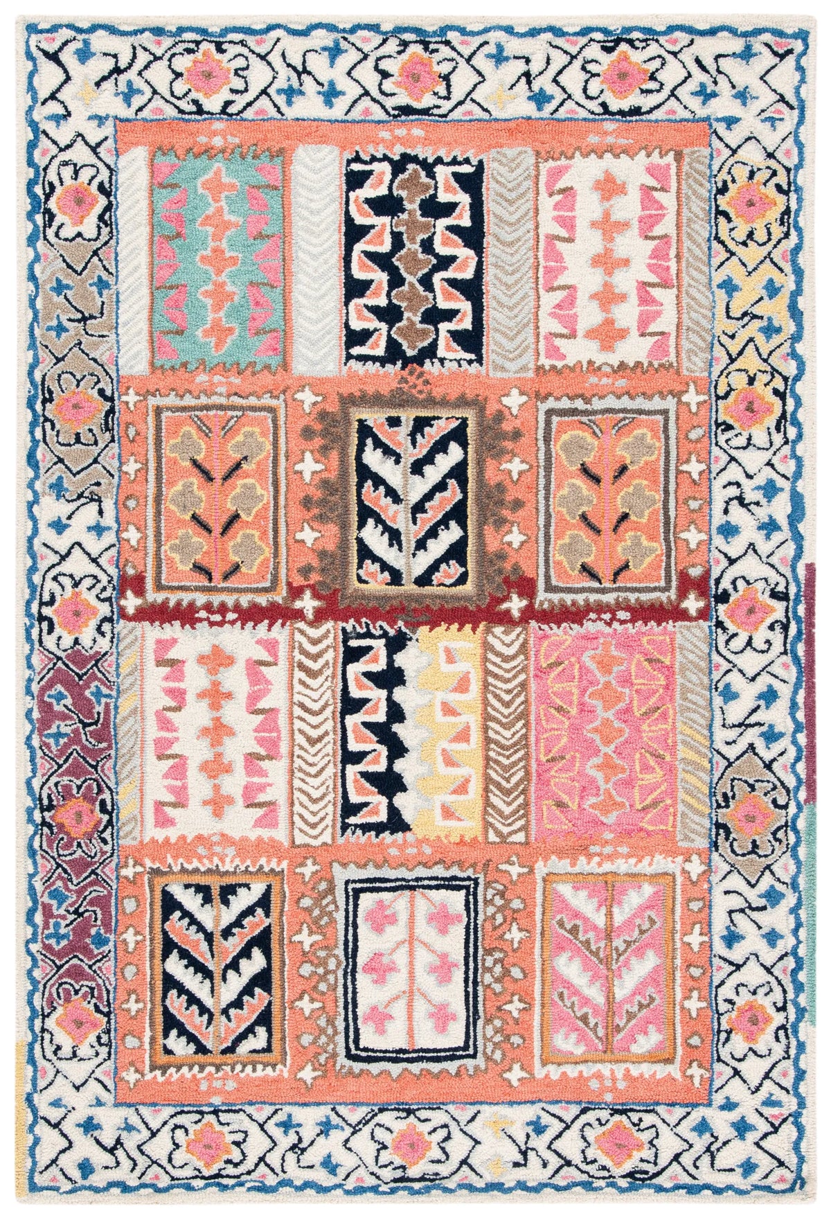 Safavieh Bellagio 4'-0" x 6'-0" Rug in Ivory / Gold